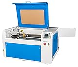 ZIVI CO2レーザー加工機 4060 60W 110V 卓上 彫刻機 切断機 非金属対応 電動昇降 USBポート Offine版