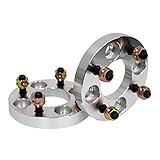 デュラックス(Durax) ワイドトレッドスペーサー 20mm PCD100 4H M12×P1.5 2枚セット (シルバー)【B08B】