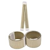 Merssavo 女性のヘアスタイリングドーナツ元の泡フレンチツイストマジックDIYツールバンメーカー