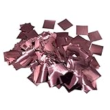 LP-works 紙吹雪 赤 キラキラ レッド 1キロ メタル 25mm×25mm 正方形 内容量 1kg 特殊効果 劇場 コンサート ライブ クリスマス パーティ コンクール