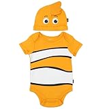 Disney Baby Boys ' Finding Nemoクリーパーと帽子セット US サイズ: M カラー: ピンク