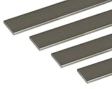 アルミ形材 ｱﾙﾐ平棒 1m 5.0x50mm ｽﾃﾝｶﾗｰ 4本組　　安田