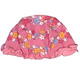 アスナロ（帽子・キャップ） スイムキャップ キッズ 女の子 水泳帽 UPF50＋ UVカット 帽子S(46-50) ピンク