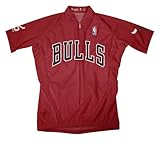 NBAシカゴブルズメンズShort Sleeve Away Cycling Jersey M