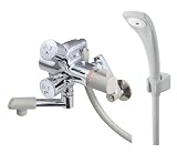 三栄水栓 【バス用混合栓】 サーモシャワー混合栓 吐水口・シャワー自閉式 SK18070