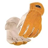 Revco Black Stallion 97K Premium Grain/Split Cowhide Driver's Gloves, by Revco