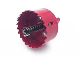TSUCIA ホールソー 電動ドリル ビッド ボール盤 対応 穴開け 切削工具 道具 器具 (60)
