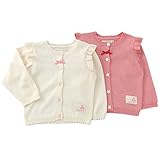 coeur a coeur (クーラクール) カーディガン (70～100cm) キムラタンの子供服 (44314-183) アイボリー 70