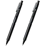 [セット買い]ぺんてる シャープペン オレンズネロ 0.3mm PP3003-A & 0.5mm PP3005-A