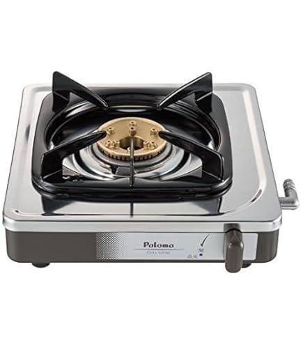 Amazon | パロマ 1口ガスコンロ ステンレストップ (プロパンガス(LPG  