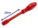 ドイツ製　絶縁ナットドライバー　12ｍｍ　WIHA　322-12-125　赤　DAIKITOOL