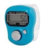 uxcell 小型 デジタルカウンター 指用 数取り器 リセットボタン　ポータブルなデザイン