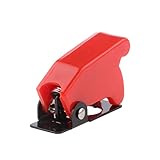 Dolity ユニバーサル　メタル製　高品質　防塵　トグルスイッチカバー　スイッチカバー　