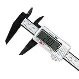 デジタルノギス 高精度 液晶表示 mm/inch切替 0.1mmから150mm高精度 外径/内径/段差/深さ測定 ゼロリセット 日曜大工 DIY 軽量 コンパクト