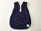 bebe couture(ベベクチュールベビー用品専門店)日本製スリーパー星柄ネイビー・コットン100％