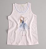 【あるこんたるこん】 ベビー キッズ ジュニア ランニング シャイニーガール 女の子 タンクトップ シャツ (120)