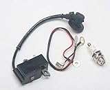 QHALEN StihlチェーンソーMS361用点火プラグ付イグニッションコイル