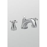 Toto TB220DD#PN Vivian Deck-Mount Tub Filler Trim with Cross Handles, Polished Nickel [並行輸入品]
