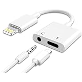 TOMPOL【2022 MFi正規認証品】iPhone イヤホン変換アダプター Lightning 3.5mm 充電 同時 音楽 ライトニング イヤホン 二股 交換コネクタPhone13/12/11/Xs/Xs max/Xr/X/8/8plus/7/