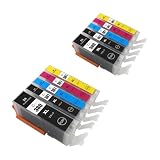 BCI 380 381 キヤノン用 互換 インクカートリッジ BCI-380XLBK×2+381XL(BK/C/M/Y)×2 大容量 残量表示 個包装 対応機種：PIXUS TR8630a TR703a TR8630 他【YUBOYA】
