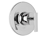Rohl BA100L-APC Modern Architectural Trim Set to Pressure Balance Metal Lever Handle without Diverte