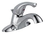 Delta Faucet 521-ECO-DST-A Single Handle Centerset Lavatory Faucet, Chrome, [並行輸入品]