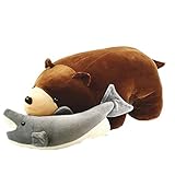 鮭喰熊 ぬいぐるみ 大サイズ