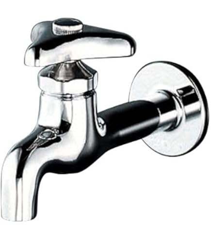 Amazon | カクダイ 胴長横水栓 7020-13 | 洗濯機用水栓・万能水栓