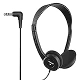 Maxell 190319 HP-100 Lightweight Stereo Headphones, Black by Maxell [並行輸入品]