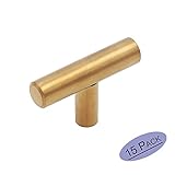 goldenwarm 15パック1つ穴キャビネットノブとPullsドア食器棚引き出しベッドルーム家具ハンドル50 mm / 2in全体的な長 Overall Length : 50 mm LS201G