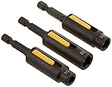 DEWALT DWA2240IR 3-Piece IMPACT READY Cleanable Nutsetter [並行輸入品]