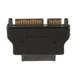【ノーブランド品】Slim SATA 7+15 22Pin 　 オス to SATA メス 7+6 Pin 13Pin　コンバータアダプタ