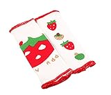 (ＣＨＯＵＣＨＯＵ) ベビー 腹巻 2枚 セット 子供 の 寝冷え 対策 に (イチゴ)