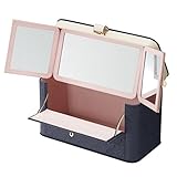 カスタマイズできるとっておきのメイクボックス アラベスク ワイド ロイヤルネイビー