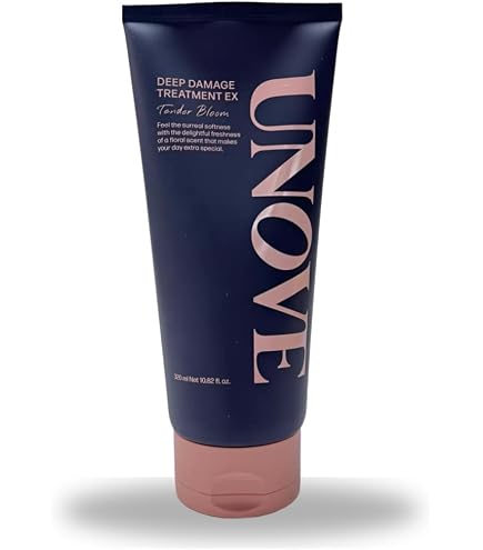 UNOVE ディープダメージトリートメントEX(テンダーブルーム) 320ml Amazon | アノブ・ディープダメージトリートメントEX 320ml 1+1