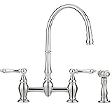 Franke ff6000 aファームHouse 2つハンドルside-sprayキッチン蛇口 15 1/2-inch FF6000a 1