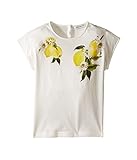 [ドルチェアンドガッバーナ] Dolce & Gabbana Kids ガールズ Limoni T-Shirt (Toddler/Little Kids) トップス White Lemon Print