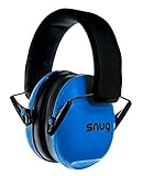 Snug キッズイヤーマフ聴覚プロテクター 聴覚過敏 自閉症 サイズ調節機能あり (青)