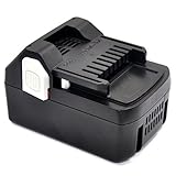 Batmax New 18V Rechargeable Lithium Ion 4.0Ah Replacement Power Tool Battery for Hit achi BSL1830 32