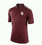 Nike Dri Fit Oklahoma Sooners大人用サイズパフォーマンス半袖ポロシャツ