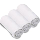 iZivベビー布おむつ3層再利用可能なと簡単に使用、ソフトで通気性インサートスーパー吸水3pcs