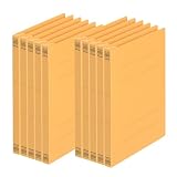 プラス フラットファイル 樹脂製とじ具 A5 縦 イエロー 10冊 NO.041N 78-097×10