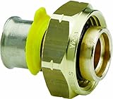 Viega 89409 PureFlow SVC Press Adapter with 1/2-Inch Press x SVC [並行輸入品]