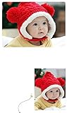 キュートなニット帽 前ボタン マフラーと帽子セット 耳あて付 帽子ベビー 綿 児童の帽子 可愛い帽子 秋冬の毛糸 耳あて 一体型 ボア 防寒性 ニットキャップ 新生児 赤ちゃん 全５色 子供帽子 幼児