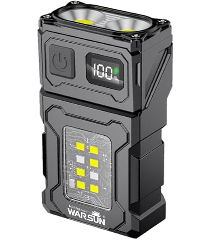 Model V10 LEDライト カラビナ付き Amazon.co.jp: Coikes V10 LEDキーチェーン懐中電灯 充電式