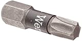 Wera 867/1 Diamond Coated Impaktor Torx Screwdriver Bits for TX30 Torx Socket Screws, Pack of 10 [並行