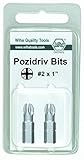 Wiha 71251 No.1 x 25mm PoziDriv Insert Bit, 2-Pack [並行輸入品]