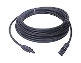 ECO-WORTHY 太陽光ソーラーパネル接続用ケーブル 15.5m PV延長 MC4コネクター付属