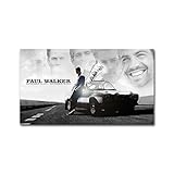 kk691R. I. P. - ポール・ウォーカーアート・シルクポスター24 x 14インチ ...