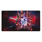 マウスパッド アベンジャーズ ゲーミングマウスパッド 大型マウスパッド 防水 滑り止め 布製 疲労軽減 レーザー&光学式マウス対応 キーボードパッド オフィス